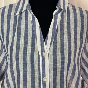 Classic Striped Button-Down Shirt for Men